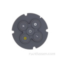 Пользовательские кнопки круглого контроллера водонепроницаемые резиновые клавиши